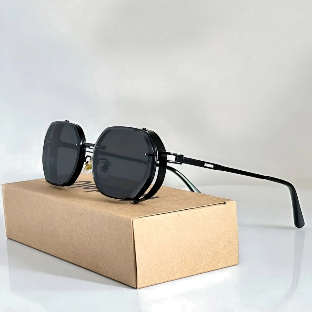 ⚡️Flash Sale⚡️Riley Grove Old Town Aviator Sunglasses ~ Black